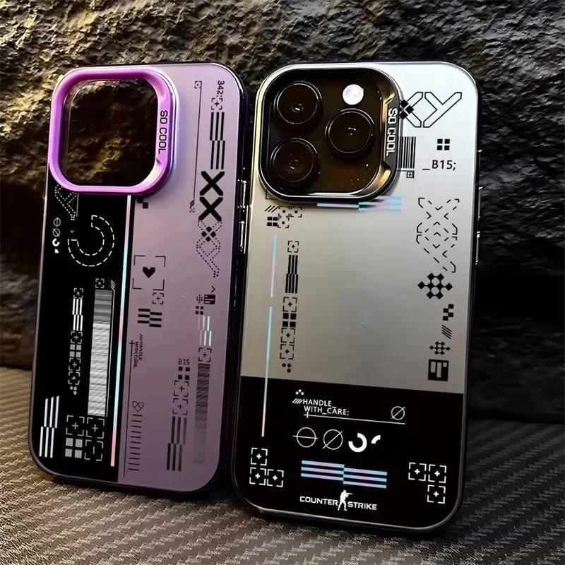 Fashion Game Matte Laser Phone Case For  11 Lite 5G NE 14T 14 13T 13 12T 12 Poco F5 X5 X6 M6 F6 Pro Anti-drop Armour Cover