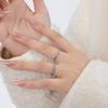 Modern Copper Adjustable Ring For Women Chic Geometric Style Ideal For Fashion Enthusiasts