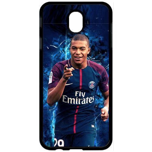 Coque pour smartphone - Plastique - Noir Samsung Galaxy J7 (2017) MBAPPE PSG