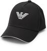 Emporio Armani branded baseball cap signed black