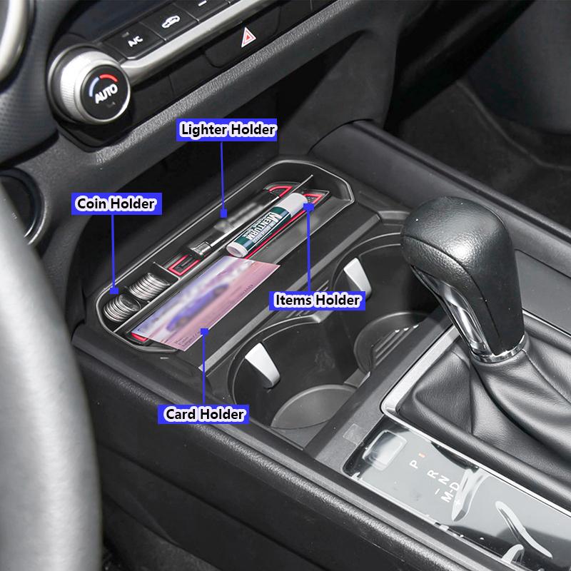Center Console Organizer Compatible For Mazda CX50  Accessories + Mazda CX-50 CX 50 Armrest Insert Tray Storage Box