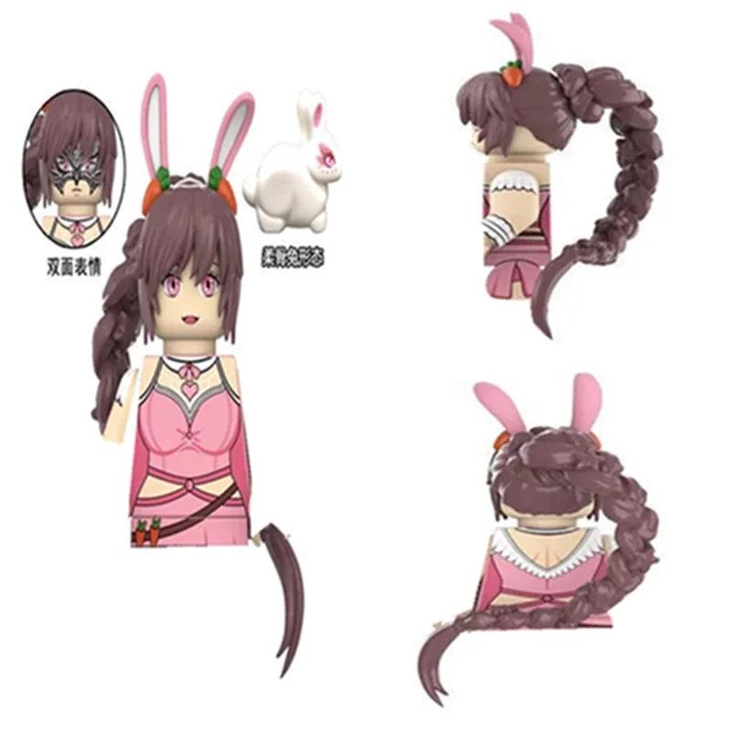 Anime Figure Mini Building Block Figurine, Sea God, Tang San Assassin Model, Children's Assembled Building Block Puzzle Toy Gift