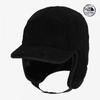 White Label Puppy Fleece Ear Muffs Ex Cap Black Ne3cr56j