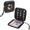 ProCase Guitar Pick Bass Pick EVA Material Storage Case Holds Up To 84 Pieces Album Book Black -