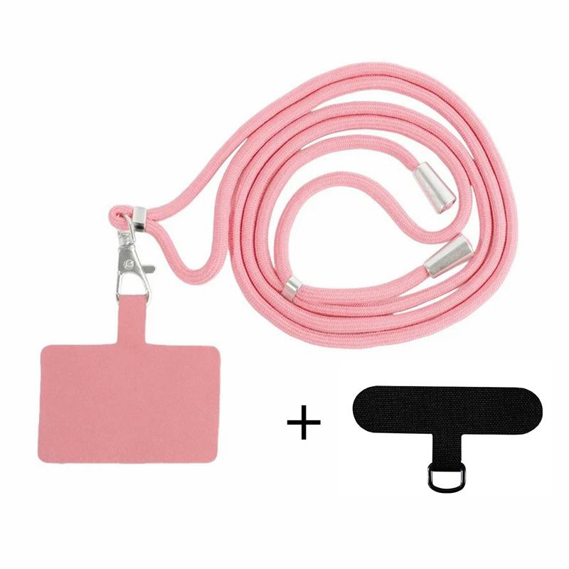 Universal Adjustable Mobile Phone Lanyard Strap Hanging Rope Neck Straps Anti-lost Cord Cell Phone Accessories for iPhone 13 14