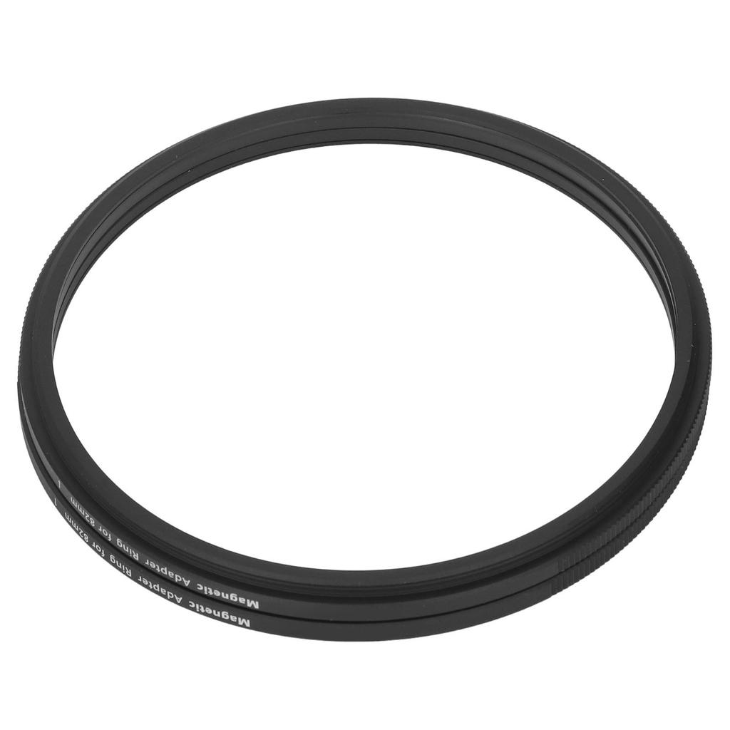 Magnetic Adapter Ring Kit 82mm‑82mm Metal Ring Adapter Convert Thread Filter to Magnetic Filter
