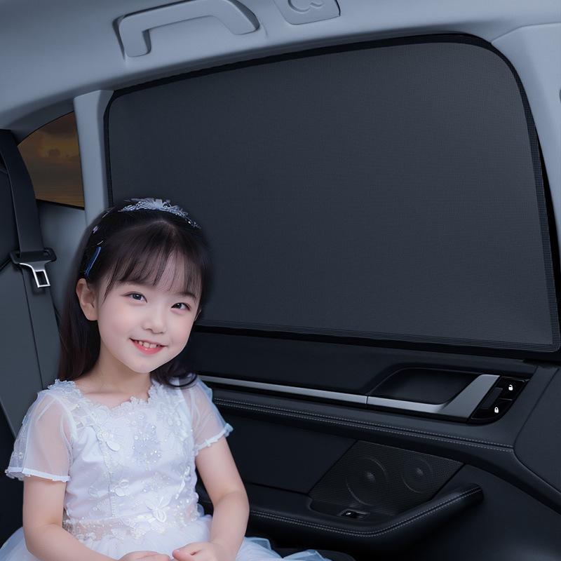 Car Window Sunshade and Privacy Curtains - UV Protection and Heat Insulation