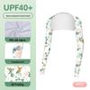 Chal y mangas de seda de hielo para mujer con protección UV
