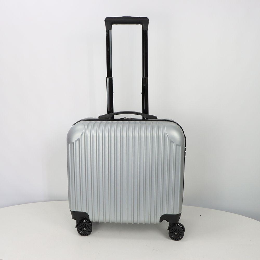Lightweight 18" Mini Trolley Suitcase with Universal Wheels & Combination Lock