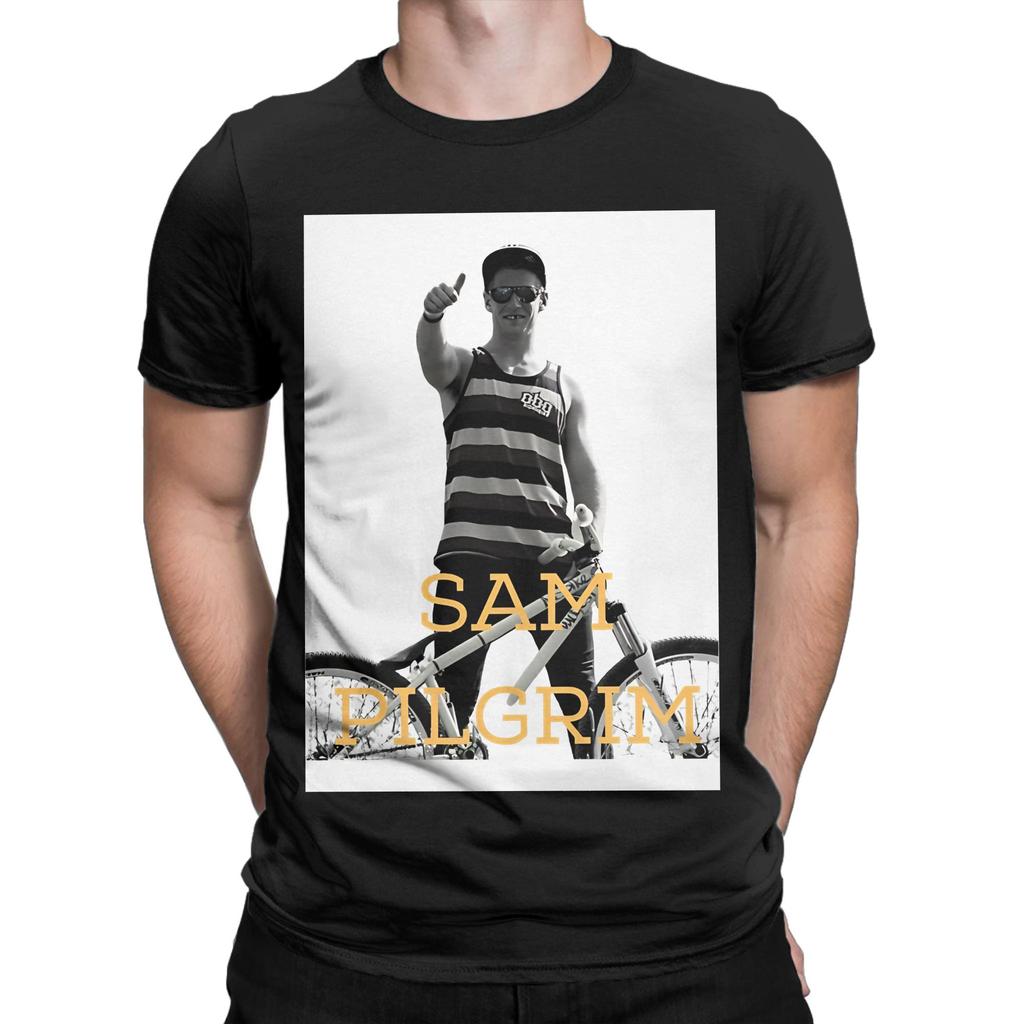Sam Pilgrim Out of Control Graphic 100 Cotton TShirt Sam Pilgrim Tees Tops For Unisex