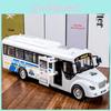 Inertia City Bus Model With Sound And Light For Kids Playroom