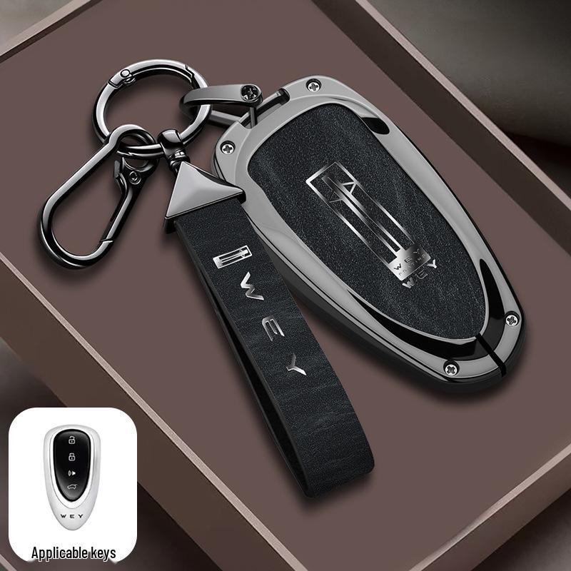 Applicable VV5 Key Case for Wey 23 Lanshan Mocha DHT-HPEV & VV6 22 Latte Remote Control Shell.