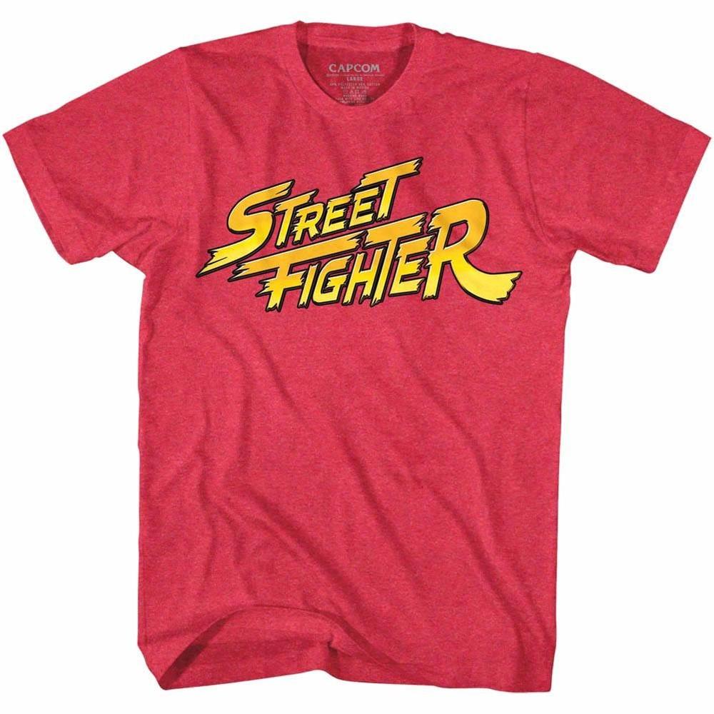 Street Fighter Gold Logo Men s T Shirt Unisex T-Shirt XL