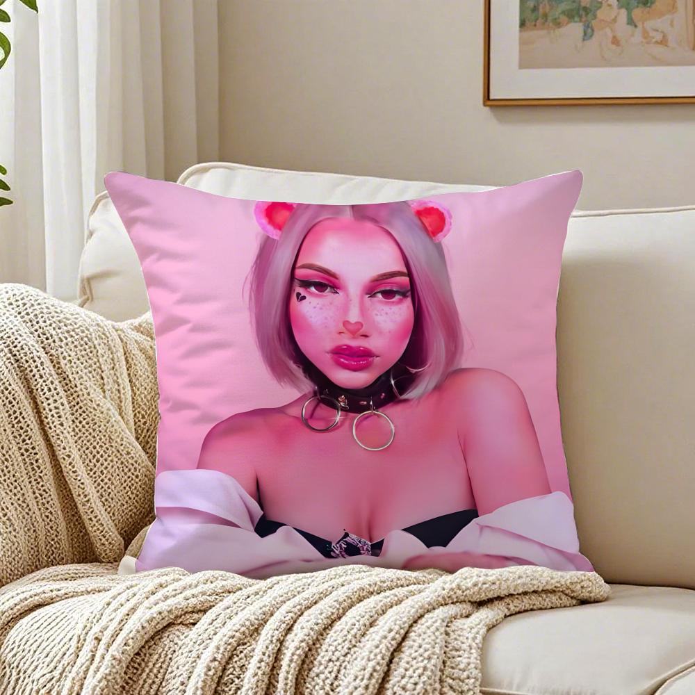 O-Omar Courtz Trendy Idol Cushion Cover Pillowcase Anti-Dustmite Living Room Sofa Decor Cushion Room