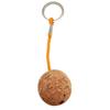 Portachiavi Sfera in Legno Morbido Galleggiante da 35mm Accessori per Barche Kayak Portachiavi per Subacquea