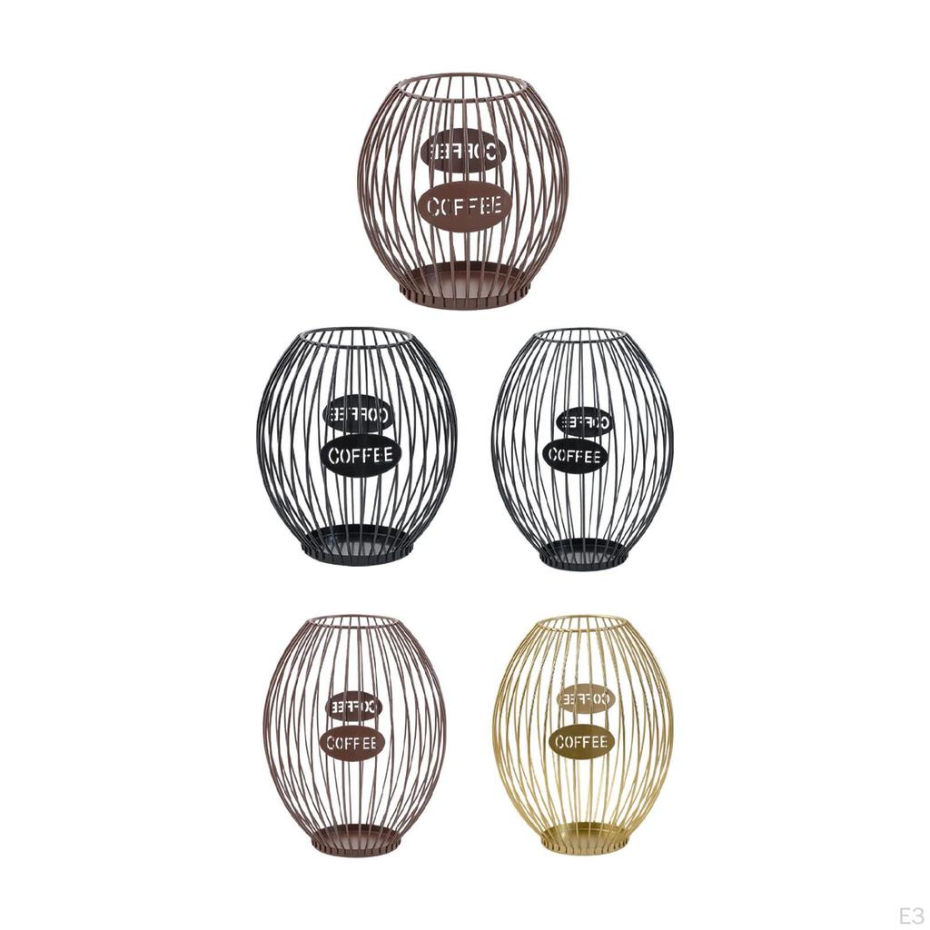 Kaffeekapselhalter Korb Organizer Behälter Kapsel Dekorativeisen Geeignet für