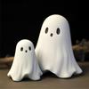 Middle Finger Cute Ghost Statue Love Ghost Mini Ghosts Small Scary Ghost Figurines Spooky Halloween Home Decorations
