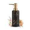 Ceramic Shampoo Dispenser for Bathroom (250 Ml) - Handwash Dispenser Bottle with Pump for Kitchen - Liquid Soap Dispenser for Wash Basin