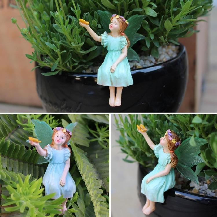 Garden Figure Decors for Delicate Charm Decorations Garden Statues