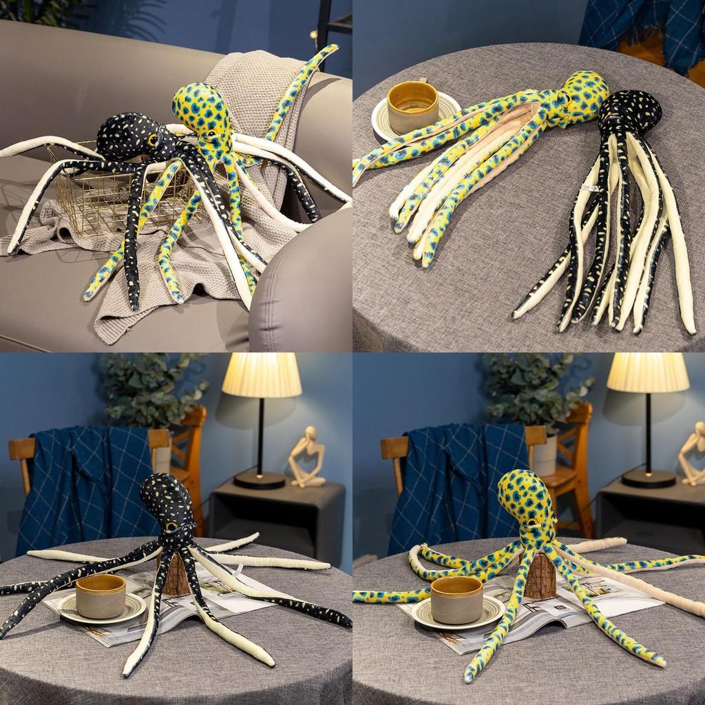Toy Plush Octopus Cute Ocean Animal Doll Kids Birthday Gift Home Decoration