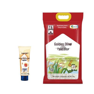 Longliqi Fruit Acid Hand Cream 100g with COFCO Golden Olive Pearl Rice 5kg Bundle