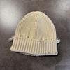 Knitted Color Solid Cap Winter Street Style Warm Beanie Hat For Casual Wear