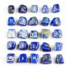 Natürliches Kristall-Runensteine-Set 25 Stück Quarzachat Kristallstein Hexen Reiki Heilenergie Runenbuchstaben Kristallgravur Handwerk