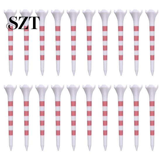 Golf Training Tool 20Pcs Tees High Stability Low Friction Unbreakable Aid Simple Installation Short Tools Easy-to-install