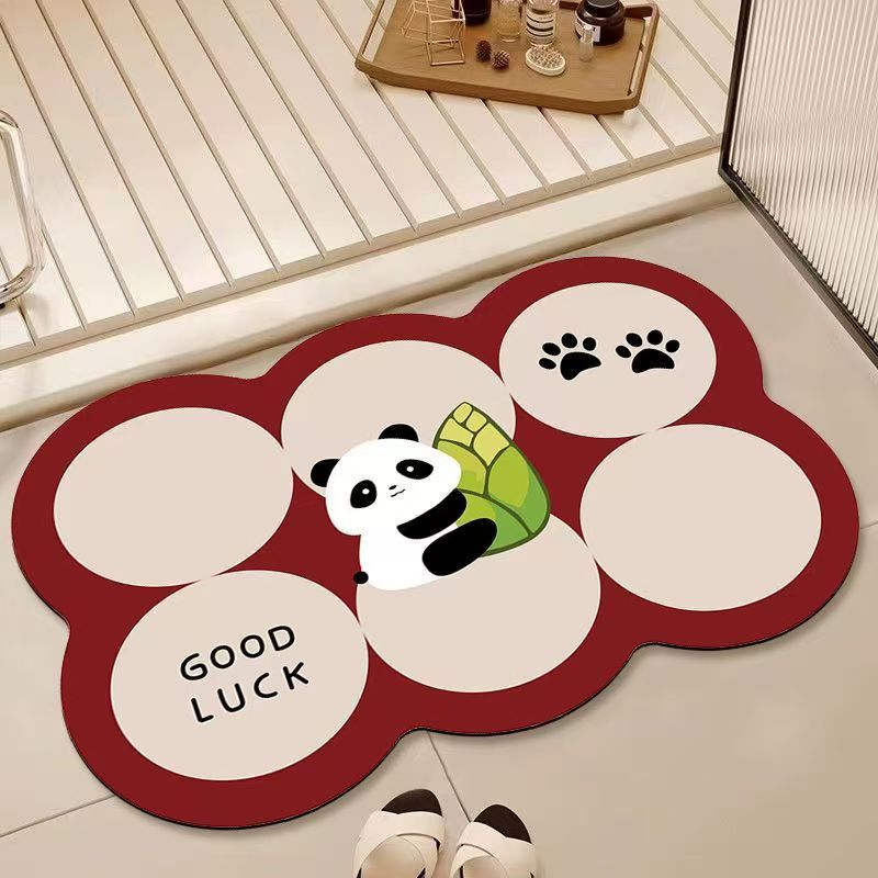 Bathroom absorbent diatom mud toilet doormat toilet toilet floor mat toilet carpet