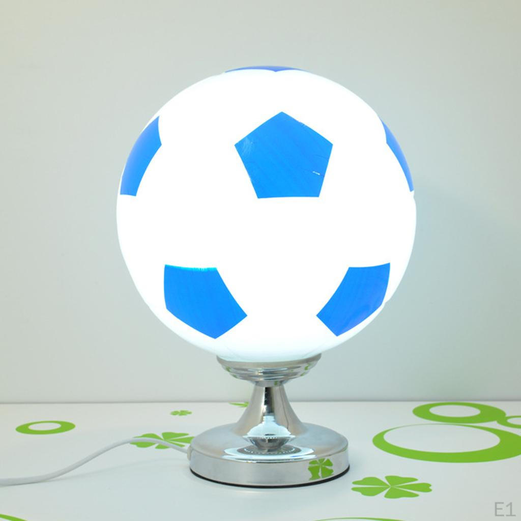 Creative Football LED Desk Table Lamp Bedroom Decoration 220V EU Plug