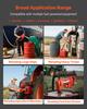 Fuel Transfer Pump 230V, 15 GPM 57 L/min, AC Electric Oil Transfer Pump, 8 ft/2.4 m Max Suction Lift, 37 ft/11.28 m Max Lift, Overheat Protection, for