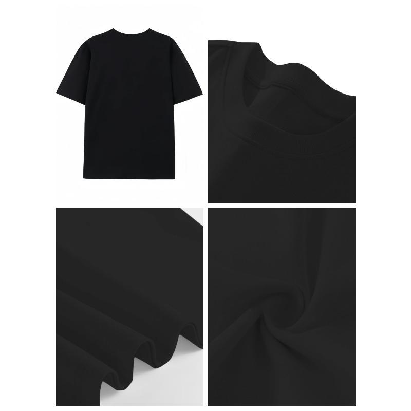 European sizes Number 67 Print T-Shirt Summer Short Sleeve Round Neck Casual Top with Number 67 Design Breathable Comfortable Regular