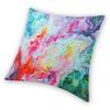 Elements Spectrum Abstraction Square Pillowcase Polyester Linen Velvet Printed Zip Decor Pillow Case Bed Cushion Cover