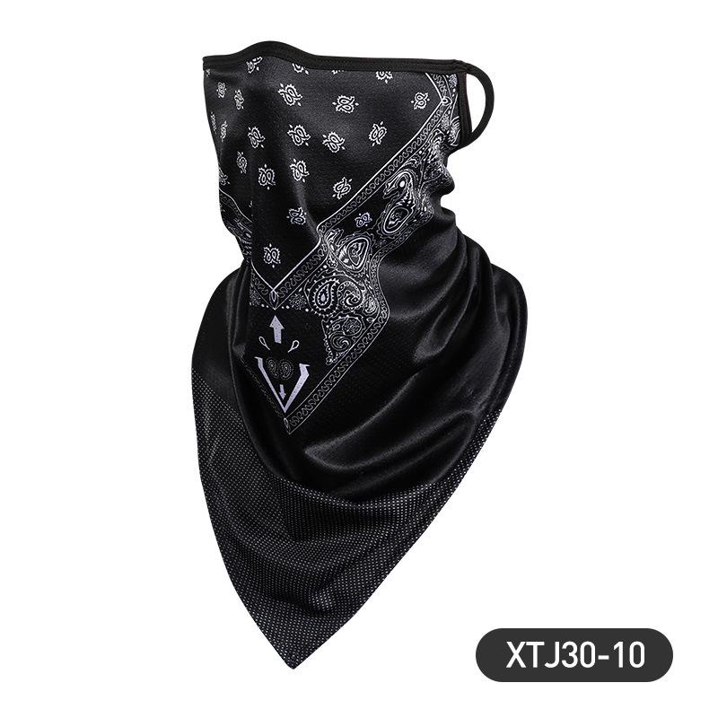 Ice Silk Magic Headscarf: Breathable, Quick-Drying Triangle Scarf for Cycling, Fishing, and Mountaineering (XTJ30)