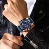 POEDAGAR Orologio Militare da Uomo di Lusso Impermeabile Luminoso Data Sportivo Cronografo Cinturino in Silicone Orologi al Quarzo