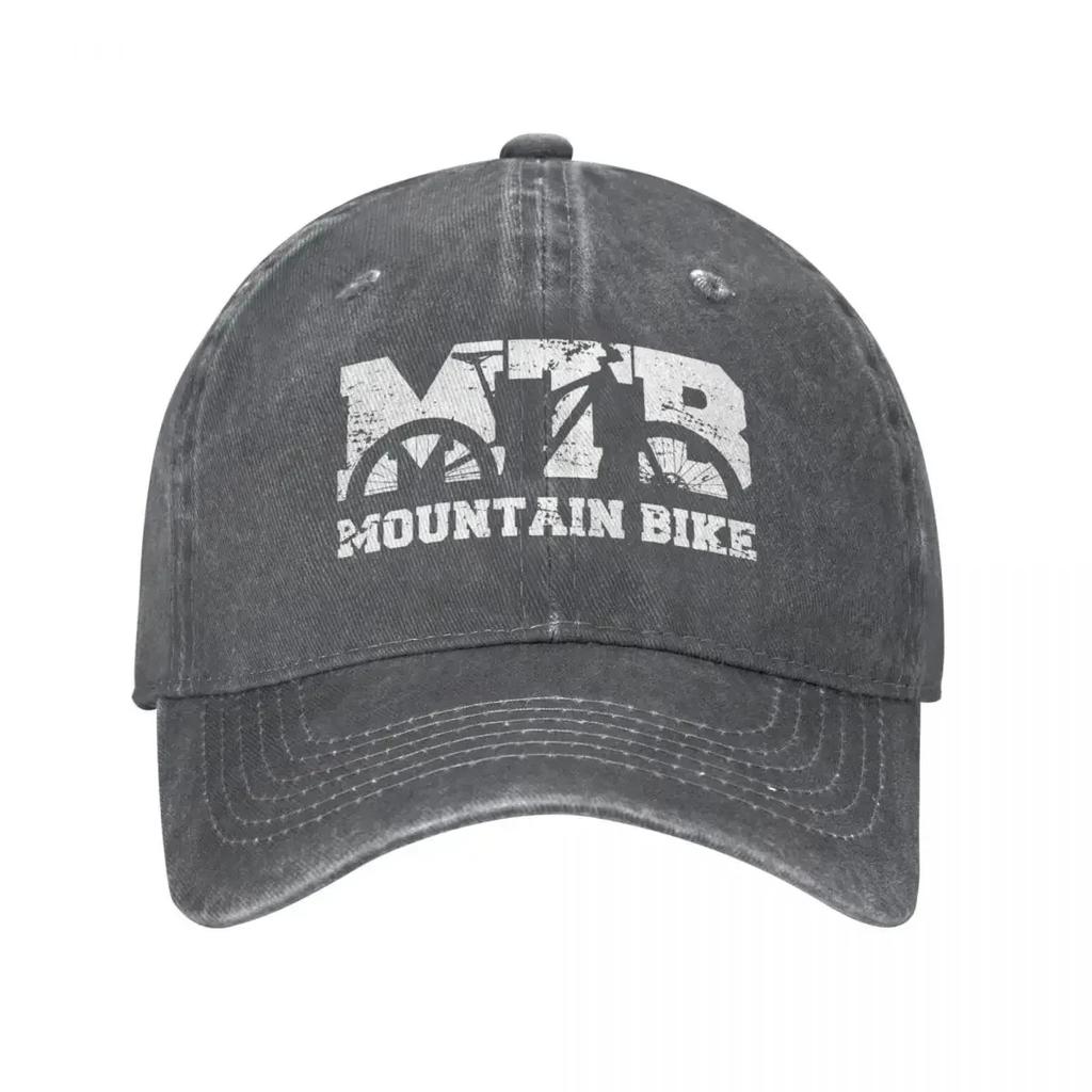 Mountain Bike Vintage MTB Summer Autumn Cap For Unisex Women Ponytail Baseball Cap Hip Hop Hats Denim Outdoor Casquette