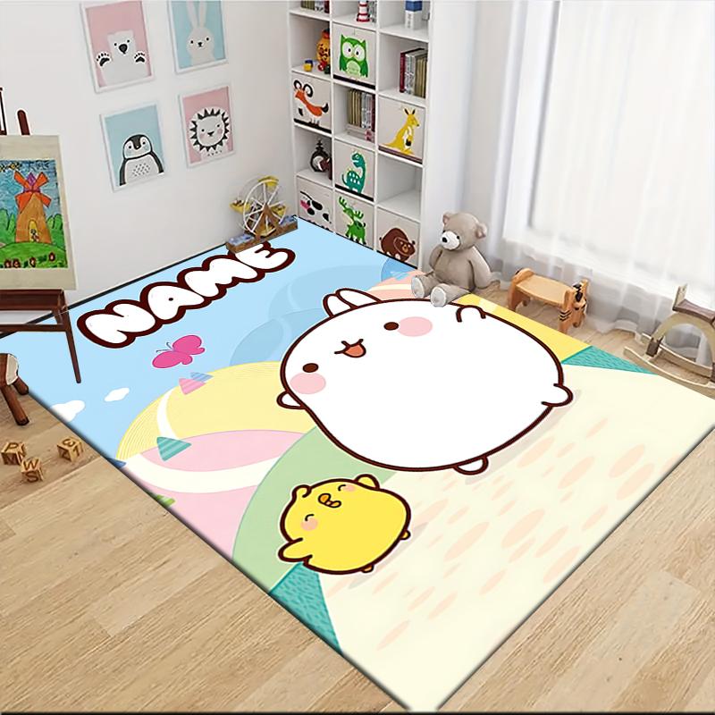 Custom Name Electric Arcane Dance Carpet Rug Customizable Soft Washable Anti-Slip Home Living Room Sofa Mats Personalized Rug. 0909146