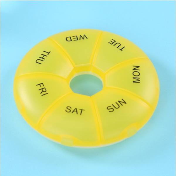 Neue 7 Tage Mini Wochentablette Pille Medizin Box Organizer Container Fall Pille Box Splitter Reise Pille Container Pille Fall