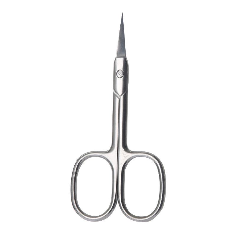 Foarfece curbate pentru cuticule din oțel inoxidabil pentru exfoliere și manichiură
