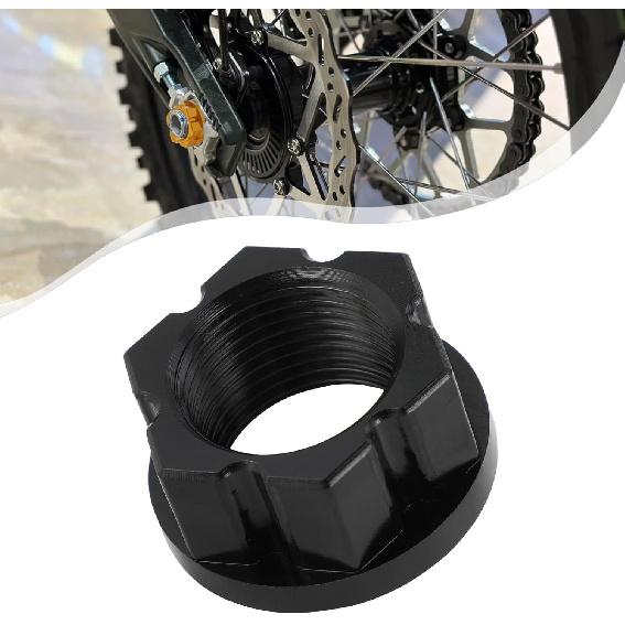 

Front Fork Axle Nut for Surron Ultra Bee,Front Wheel Axle Nuts Screws for Dirt Bike Sur Ron Ultra Bee - Black R