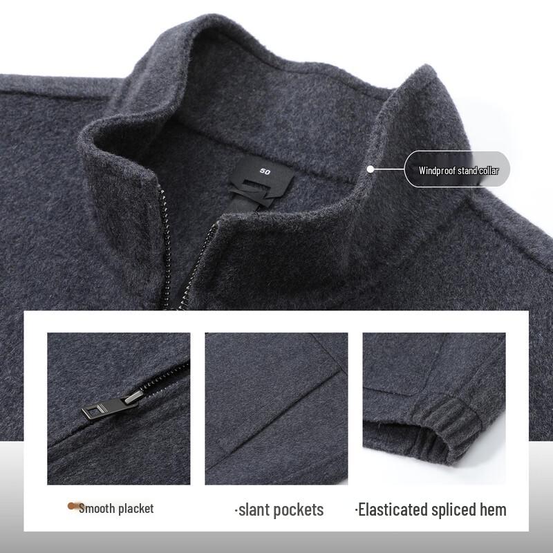 Langdeng Men's Old Money Double-Sided Wool Vest