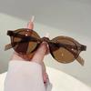 New Oval Sunglasses Women Fashion Clear Candy Color Shades Outdoor UV400 Retro Round Frame Men DrivingTrending Sun Glasses