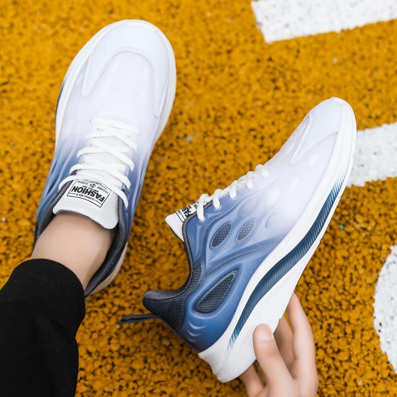 Pantofi de alergare Pantofi de sport casual respirabili pentru studenți Pantofi de alergare cu gradient pentru bărbați Toți pantofii eleganti