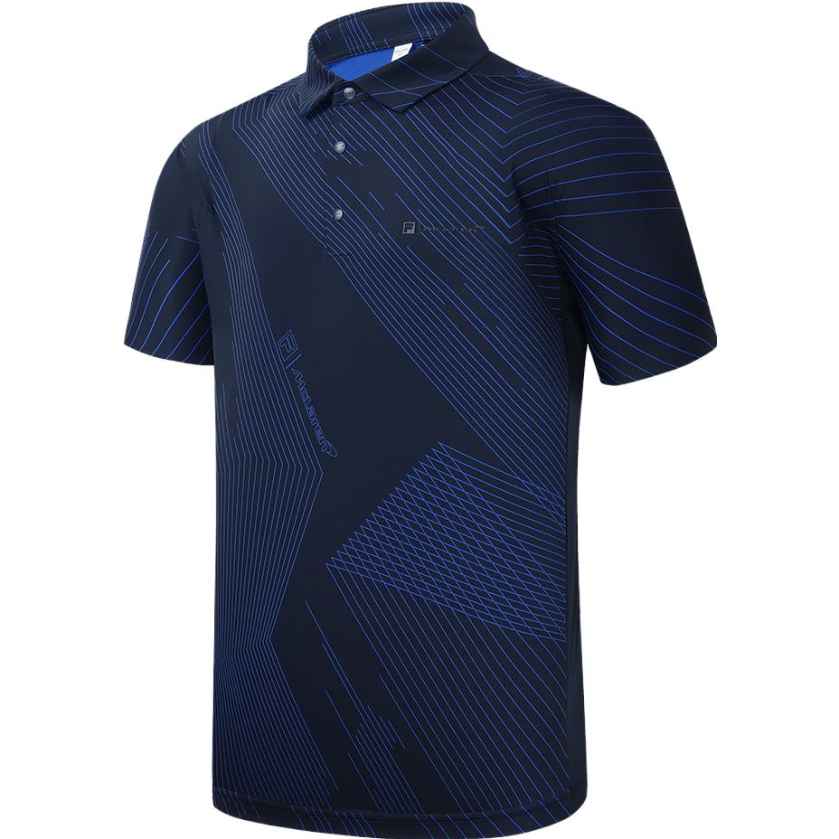 New FILA Polo Shirts Men's All Over Print A11M335120F-ZA