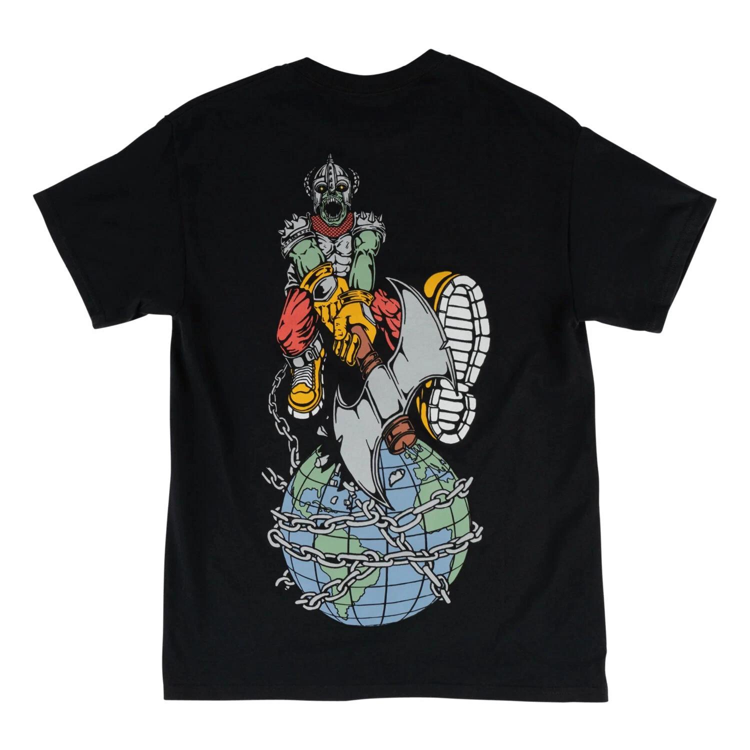 Welcome Skateboard T-Shirt Unchained Black L