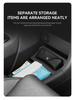 Compatible with 26 Hyundai Palisade Models: Center Console Lower Storage Box Interior Trim Accessories.