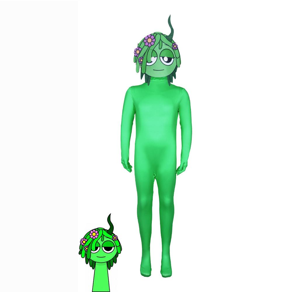 Sprunki Incredibox Halloween Cosplay Costume Game Peripheral Tights