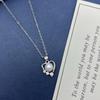 Elegant 2025 S925 Sterling Silver Heart & Freshwater Pearl Necklace for Work & Commute