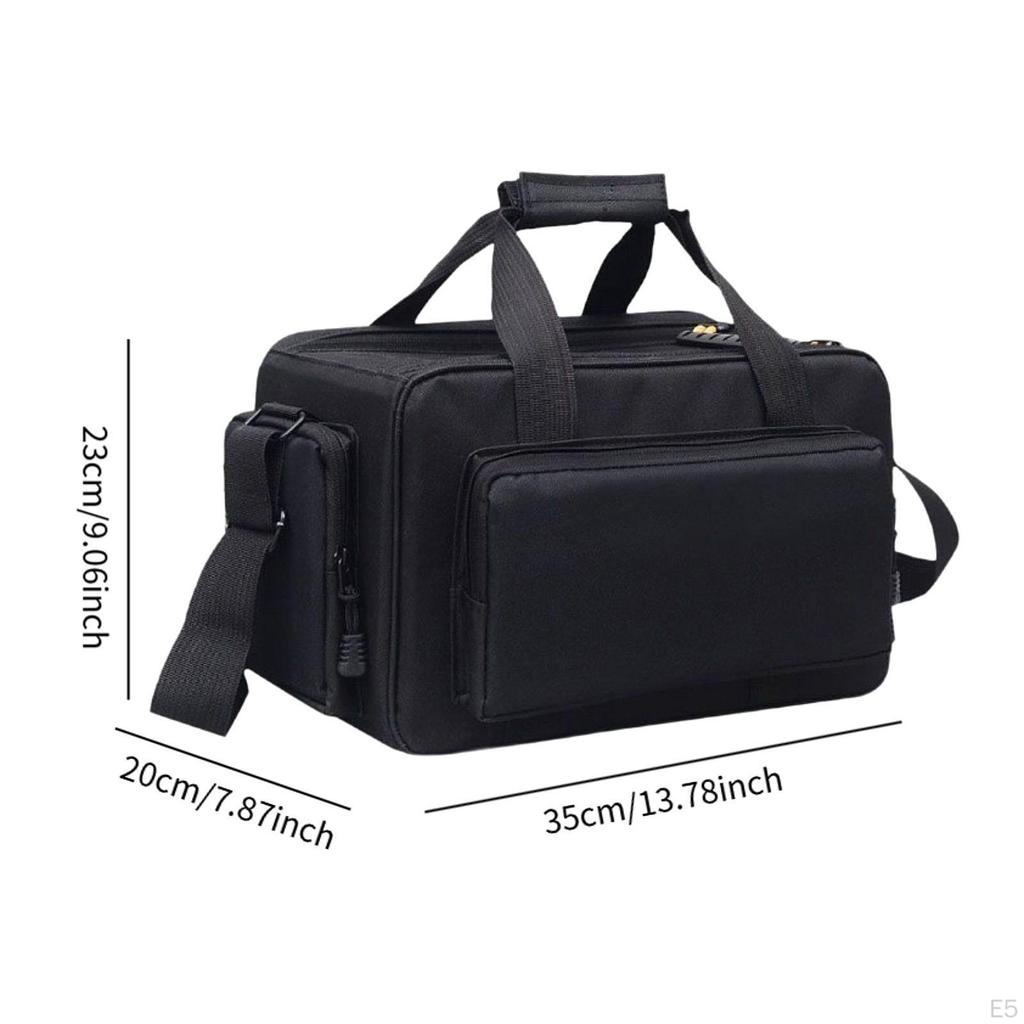 Kamera-Aufbewahrungstasche mit Schultergurt, Crossbody-Zubehör, mehrere Fächer