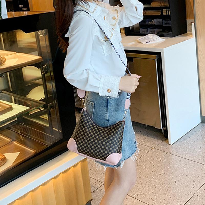 Designer Mode Klassischer Druck Hochwertiges Weiches PU-Leder Damen Umhängetaschen für Frauen Luxus Schulterhandtaschen MIT